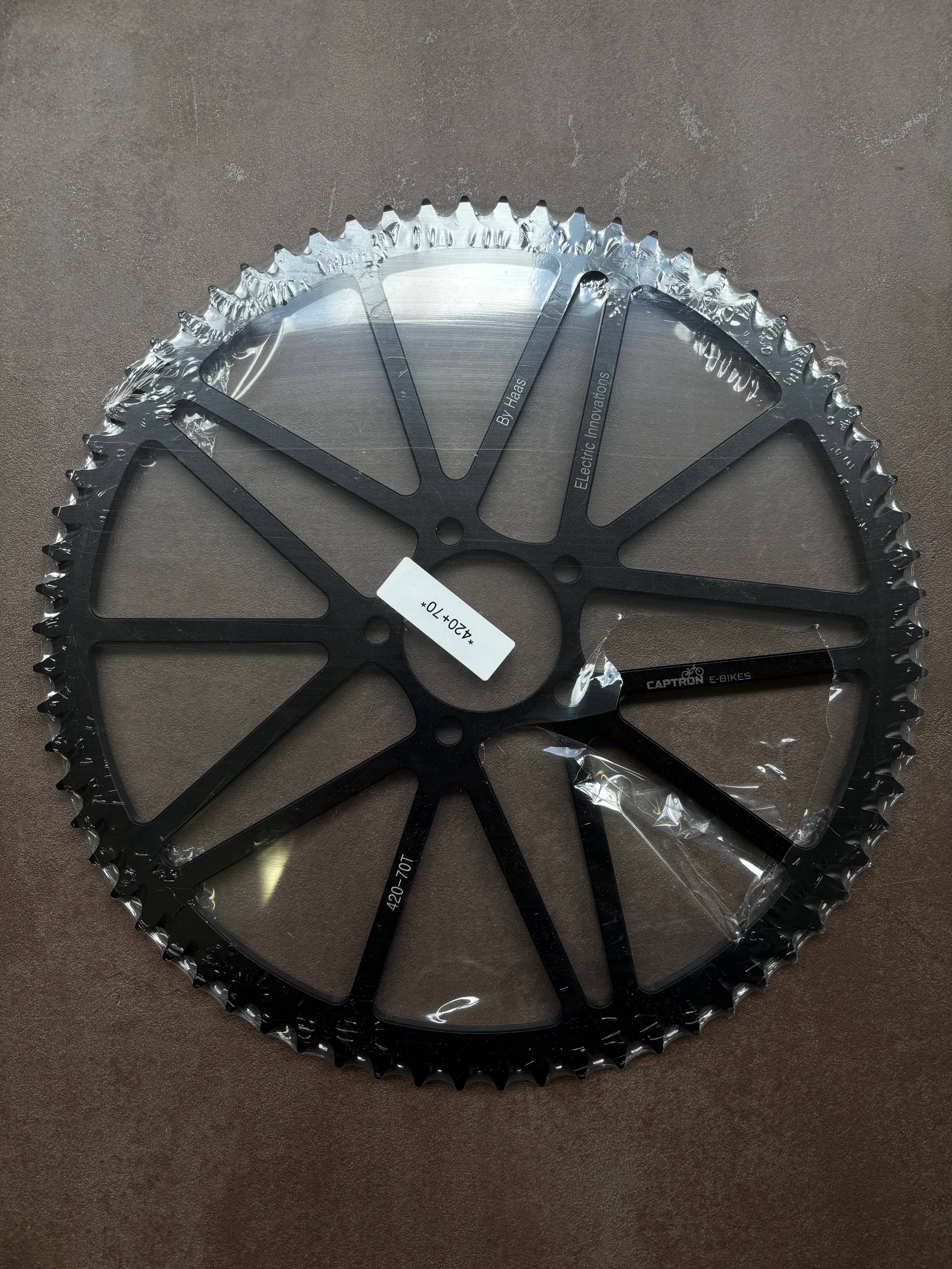 70 Zähne Kettenrad – Spezialanfertigung exklusiv für Sur-Ron Light Bee & Ultra Bee